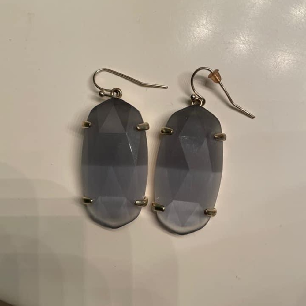 Blue/Smoke Kendra Scott Earrings